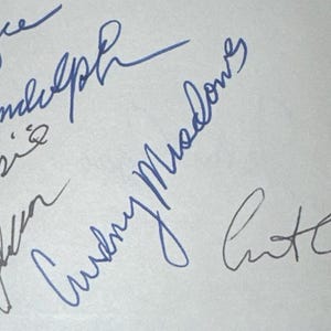 Jackie Gleason Autogramm, Audrey Meadows Honeymooners Signierte Karteikarte