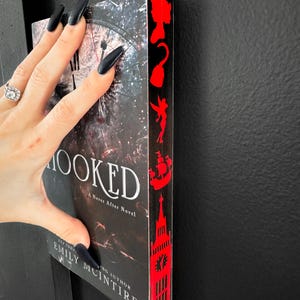 Hooked by Emily Mcintire With Custom Sprayed Edges - Etsy