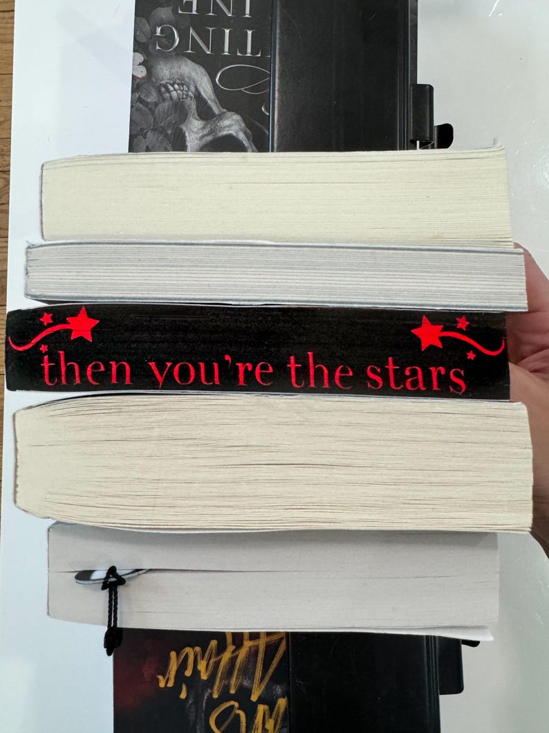 Hooked by Emily Mcintire With Custom Sprayed Edges - Etsy