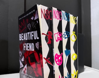 The North Shore Series sprayed edges books