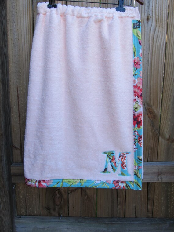 Items similar to Adult Bath Wrap/Cover Up Light Pink Adult and