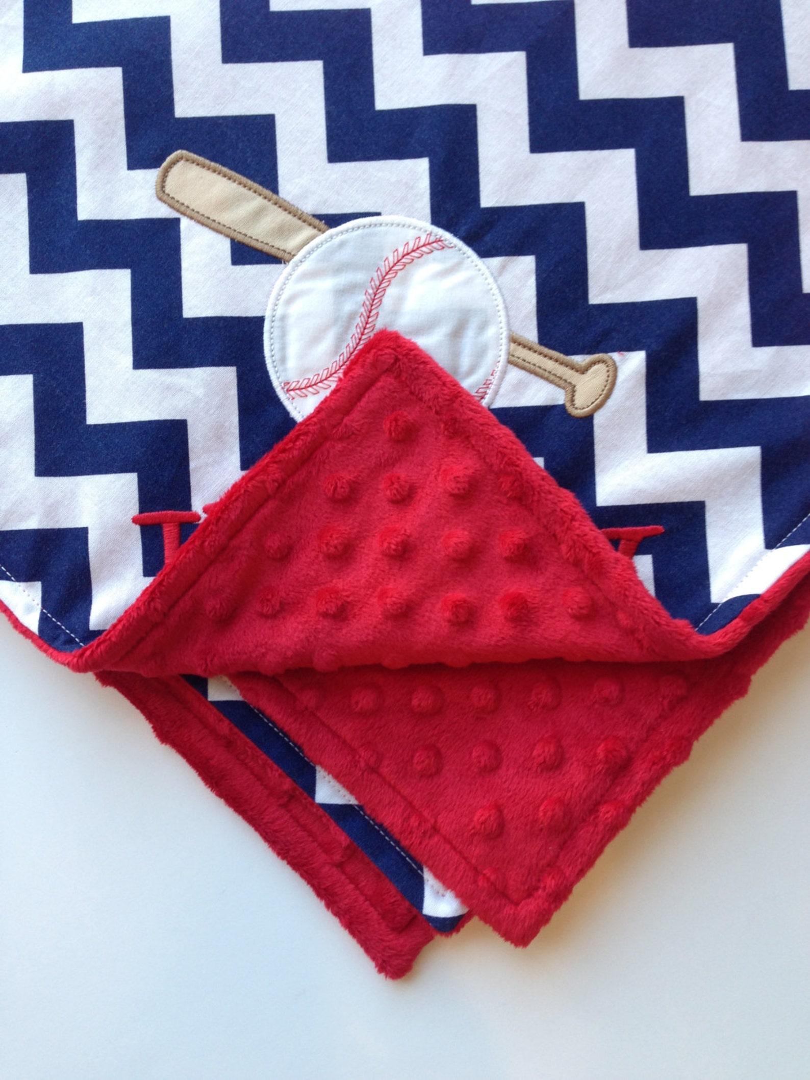 Personalized Baby Blanket Minky Baby Blanket Chevron Minky Etsy