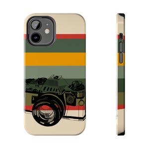 Vintage Camera Tough Phone Case - Retro Smartphone Protection, Photography Lover Gift, Durable Case for All Occasions, Unique Accessory,
