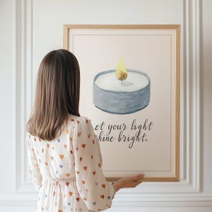 Inspiring Pastel Nursery Art for Boys or Girls | Printable Nursery Wall Art | Nursery Prints Decor | Digital Download | Nursery Quote Print