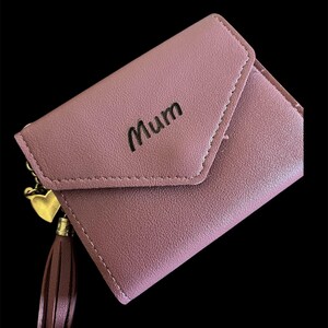 Personalised Wallet For Mum - Multiple Colours Available