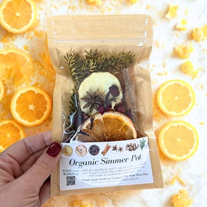 Organic Simmer Pot Pack - w pełni naturalny potpourri do gotowania na kuchence