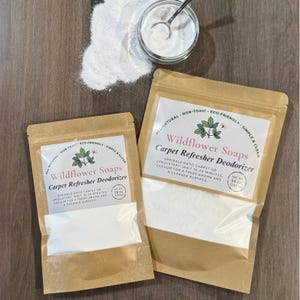 56 oz. Refill Bag of Carpet Refresher & Deodorizer, All Natural, Eco Friendly, Vegan, Safe for Children/Pets