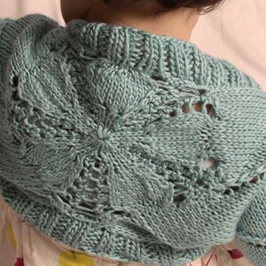 Spring Breeze Baby Shrug PDF Knitting Pattern image 2