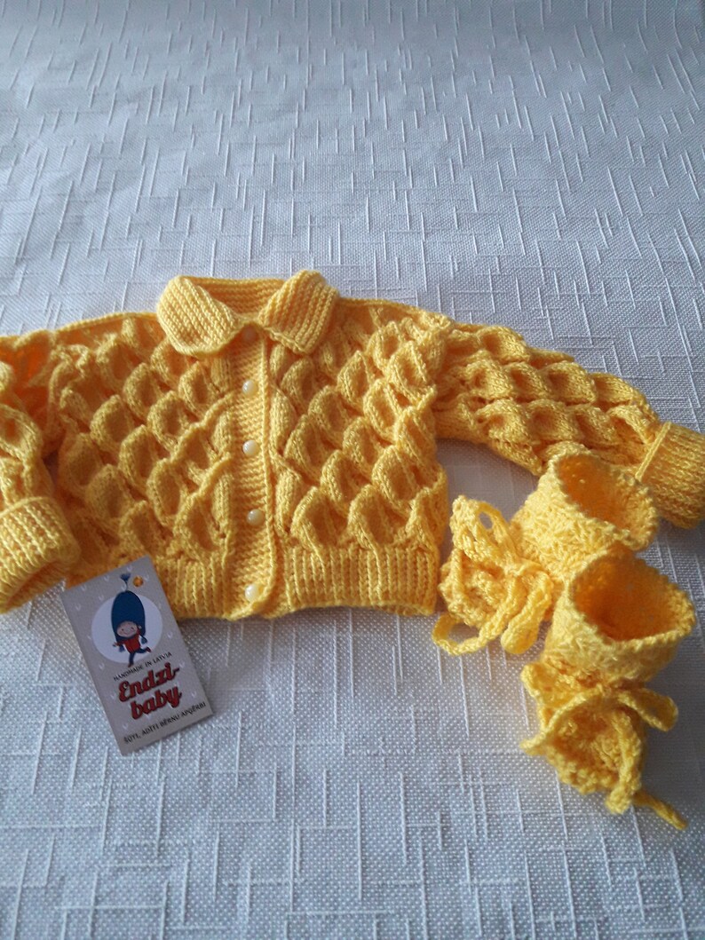 Knit baby sweater Baby cardigan Baby shower gift Baby Etsy