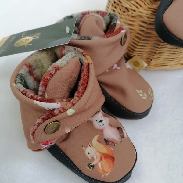 Fleece Baby Shoes Etsy