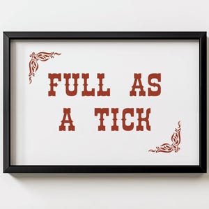 Western Kitchen Wall Art, Western Typography Wall Art, Rustic Farmhouse Country Wall Art, Western Home Decor, Modern Western Kitchen Art