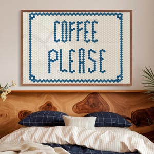 Coffee Wall Art, Coffee Bar Decor, Kitchen Wall Art, Coffee Print, Cafe ...