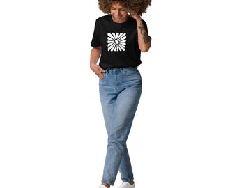 Unisex Organic Daisy Cotton T-shirt