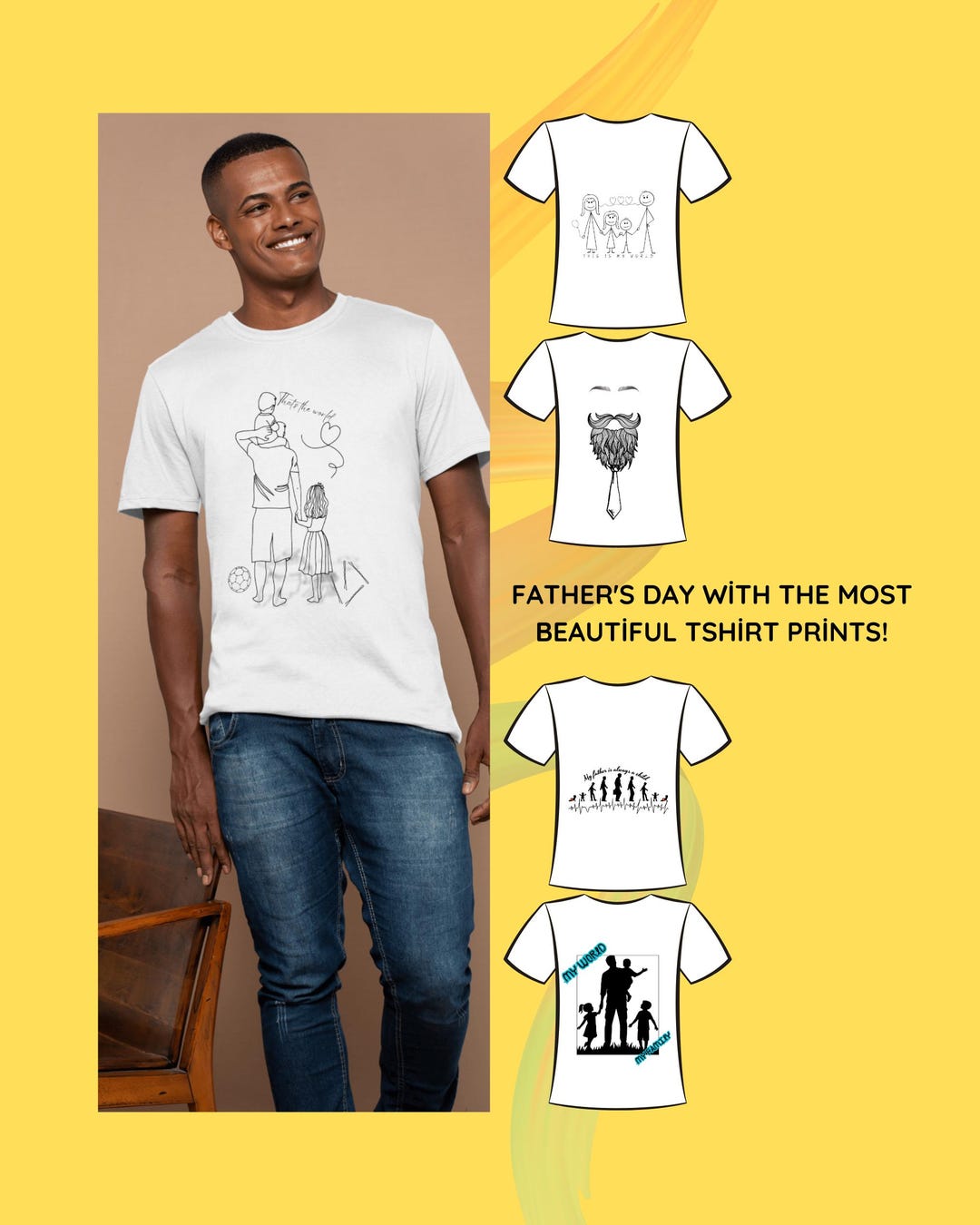 Father's Day Gift, Printable Tshirt, Father's Day Printable, Fathers ...