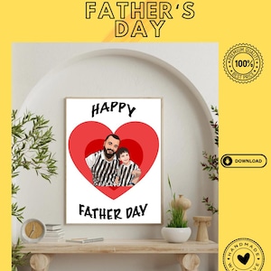 Regalo per la festa del papà, maglietta stampabile, stampabile per la festa del papà, pacchetto di arte per la festa del papà, regalo per la festa del papà, arte con impronte delle mani per la festa del papà, regalo personalizzato