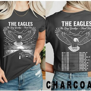 The Eagles T-Shirt: Vintage Rock Concert Tee, The Long Goodbye Tour
