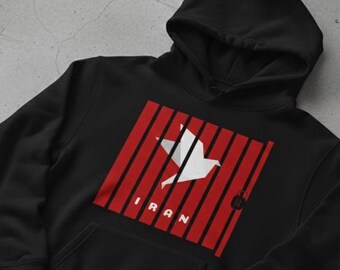 Free Iran Graphic Hoodie, Unisex