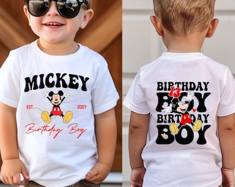 Personalized Name Mickey Mouse Birthday Boy Png, Custom Birthday Boy Gift, Magic Kingdom Disney Boy Birthday Png, Custom Mickey Mouse Png,