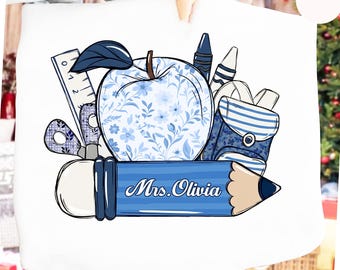 Custom Teacher Png,Custom Teacher Appreciation,Back to School,1st 2nd 3rd Grade Teacher Png, First Day of School Teacher Sped Para Counselor