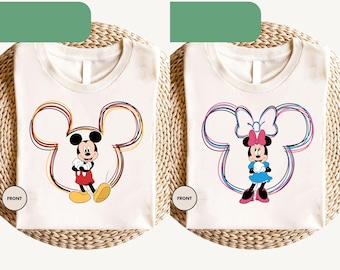 Disney Vacation Mickey and Minnie Couple Png, Disney Honeymoon Png, Husband Wife Disney Matching Shirts Couple Disneyland Valentine Xoxo Png