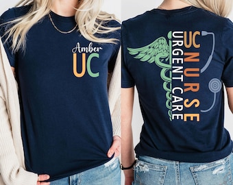 Personalized Urgent Care Nurse PNG, UC Department, Team Design (Digital Download)