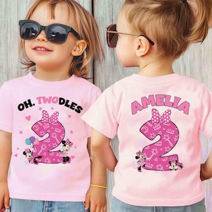 Oh Twodles, Minnie Birthday Png, Magic Kingdom Minnie Mouse Party, Disney Birthday 2ND Birthday Disneyland Trip 2026, Birthday Princess Png image 1