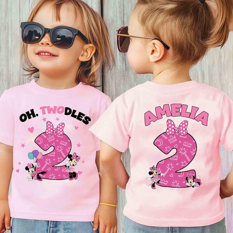 Oh Twodles, Minnie Birthday Png, Magic Kingdom Minnie Mouse Party, Disney Birthday 2ND Birthday Disneyland Trip 2026, Birthday Princess Png image 1