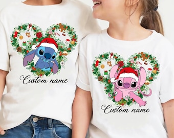Aangepaste lilo en stitch png, lilo en stitch kerstmis, stitch Disney kerst png, WDW Disneyland png, kerstmis Mickey png, Mickey Stitch