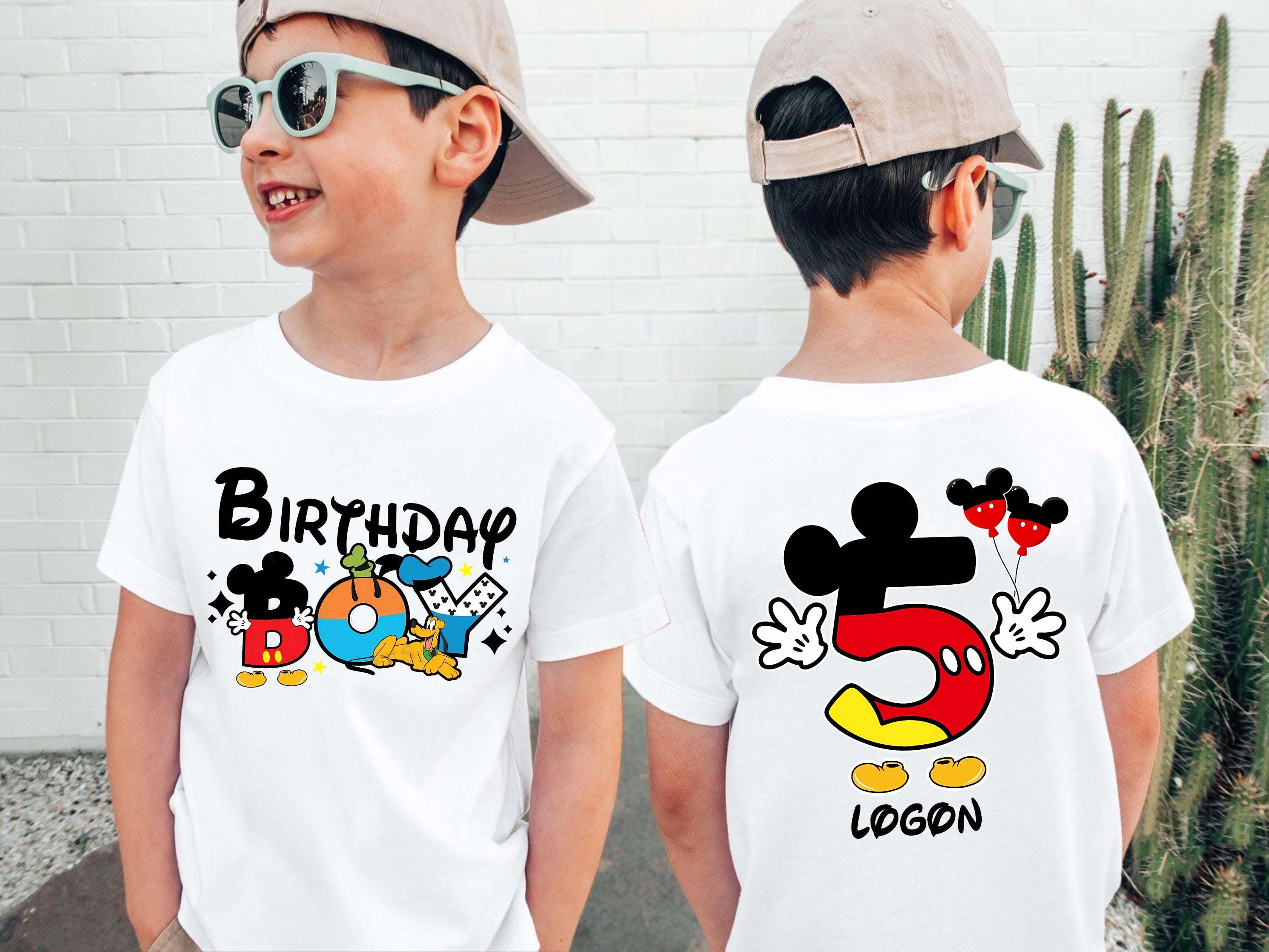 Disney Playeras Personalizadas De Mickey Mouse Para Fiestas Mickey