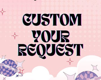 Custom Graphic Design Service, PNG File (Digital Download)