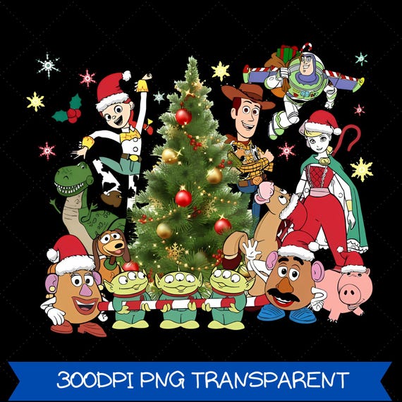 ディズニー ピクサー トイストーリー クリスマス PNG、ディズニー