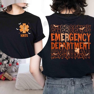 Halloween Emergency Department PNG, RN Nurse ER Tech Gift (Digital Download)