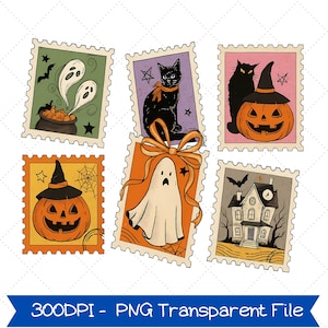 Vintage Halloween Cat Ghost Png, Girly Halloween Shirt Png, Halloween Png, Trendy Spooky Season Png, Spooky Mama png, Preppy Fall Aesthetic