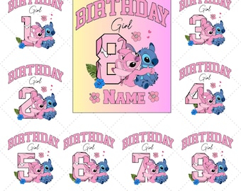 En mi época de cumpleaños Stitch PNG, Stitch cumpleañera PNG, Viaje de cumpleaños a Disneyland PNG, Fiesta de cumpleaños Lilo & Stitch PNG, Equipo de cumpleaños de WDW