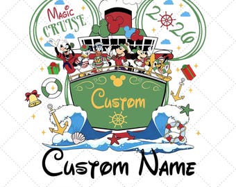 Magic Cruise 2408 Png, Magic Cruise Group Png, Mickey & Friends Cruise Png, Family Matching Cruise Png, Cruise Custom Shirt, Mickey Cruise