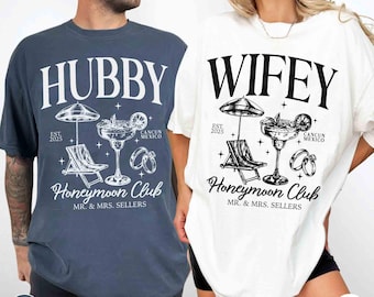 Mr and Mrs Png, Custom Wedding Honeymoon Outfits (Digital Download)