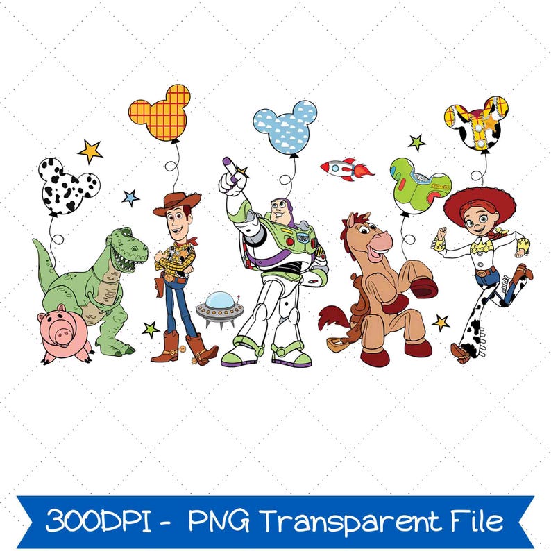 Globos de Toy Story de Disney (PNG), Toy Story de Disney World (PNG), Buzz Lightyear de Toy Story (Familia Disney, PNG), Personajes de películas de Disney (PNG) imagen 2