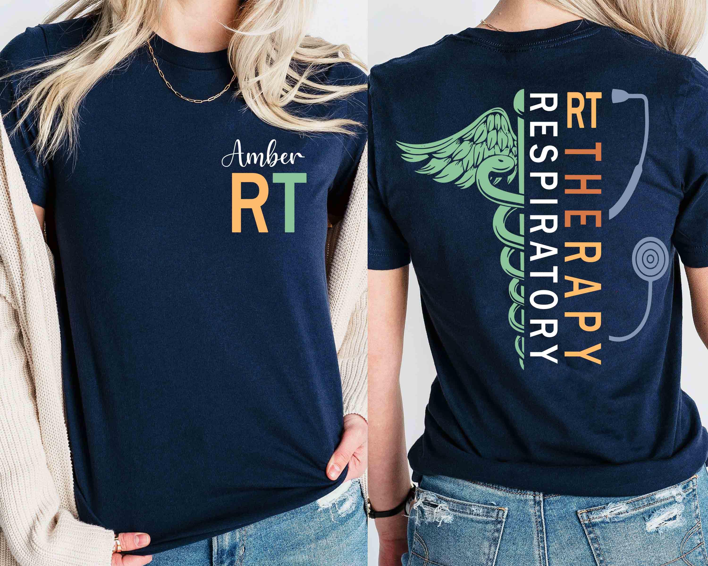 T-shirt Skyline College Respiratory Therapy – San Bruno CA – Taille M – Gris Clair