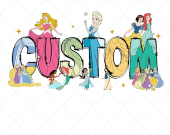 Aangepaste Jasmine Belle Ariel Assepoester Tiana verjaardag png, Disneyland familie-uitstapje, magische Disneyworld prinses kasteel Disneyland meisjesreis png
