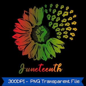 Mes de la Historia Afroamericana PNG, Flor de Amor Negro, Freeish PNG, Juneteenth Afroamericano Digital PNG para Juneteenth 1865 PNG, Libertad Negra PNG