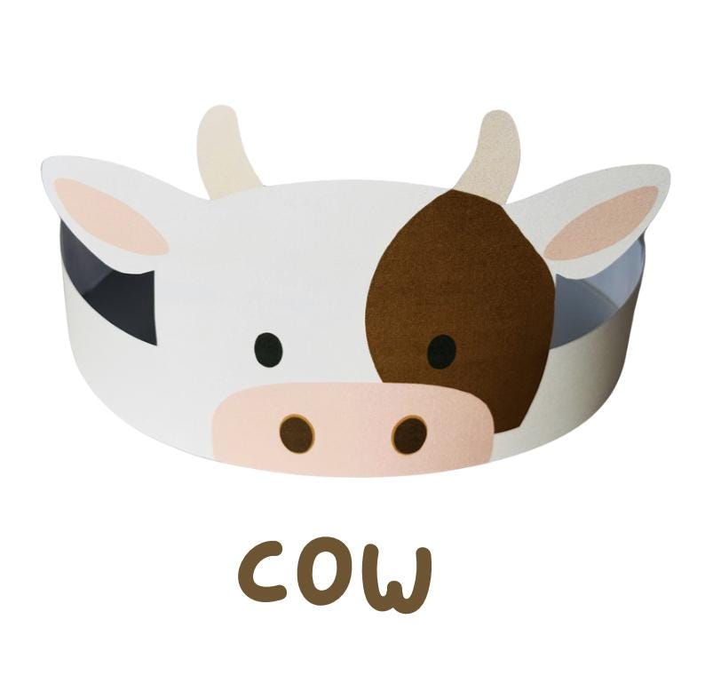 Cow Crown Printable – Kids Farm Animal Headband (PDF) - Etsy
