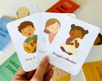 Calming Strategy Cards for Kids – 30 Printable Calm-Down Tools – Emotions & Self-Regulation Activities – Montessori SEL Corner