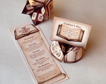 Literary Oracle Game | Printable Book Club Icebreaker (PDF)