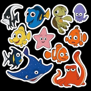 Finding Nemo & Dory SVG Bundle, Dory Svg, Finding Nemo PNG, Finding Nemo Bundle, Finding Nemo Svg for Shirts, Silhouette, Instant Download
