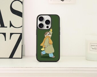 Cozy Cartoon Girl Case 2025 | iPhone Case for iPhone 16 15 14 13 12 11 Pro Max, iPhone Mini, X XR XS, XS Max, iPhone 7 8 Plus, Gift for Her