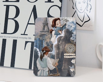 Belle Collage Case 2024 | Colorsoft Case with Auto Wake/Sleep Function for Kindle 2024 Case , Paperwhite 5/6/7/10/11/12th , Customized Gift