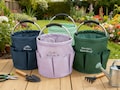 Personalized Gardening Tool Tote Bag, Custom Embroidered Garden Tool Tote Organizer, Gift for Gardener, Mom Grandma Gift, Gardening Gift