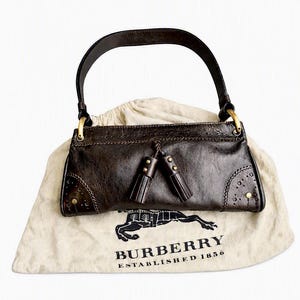 Y2k Burberry Bag - Etsy