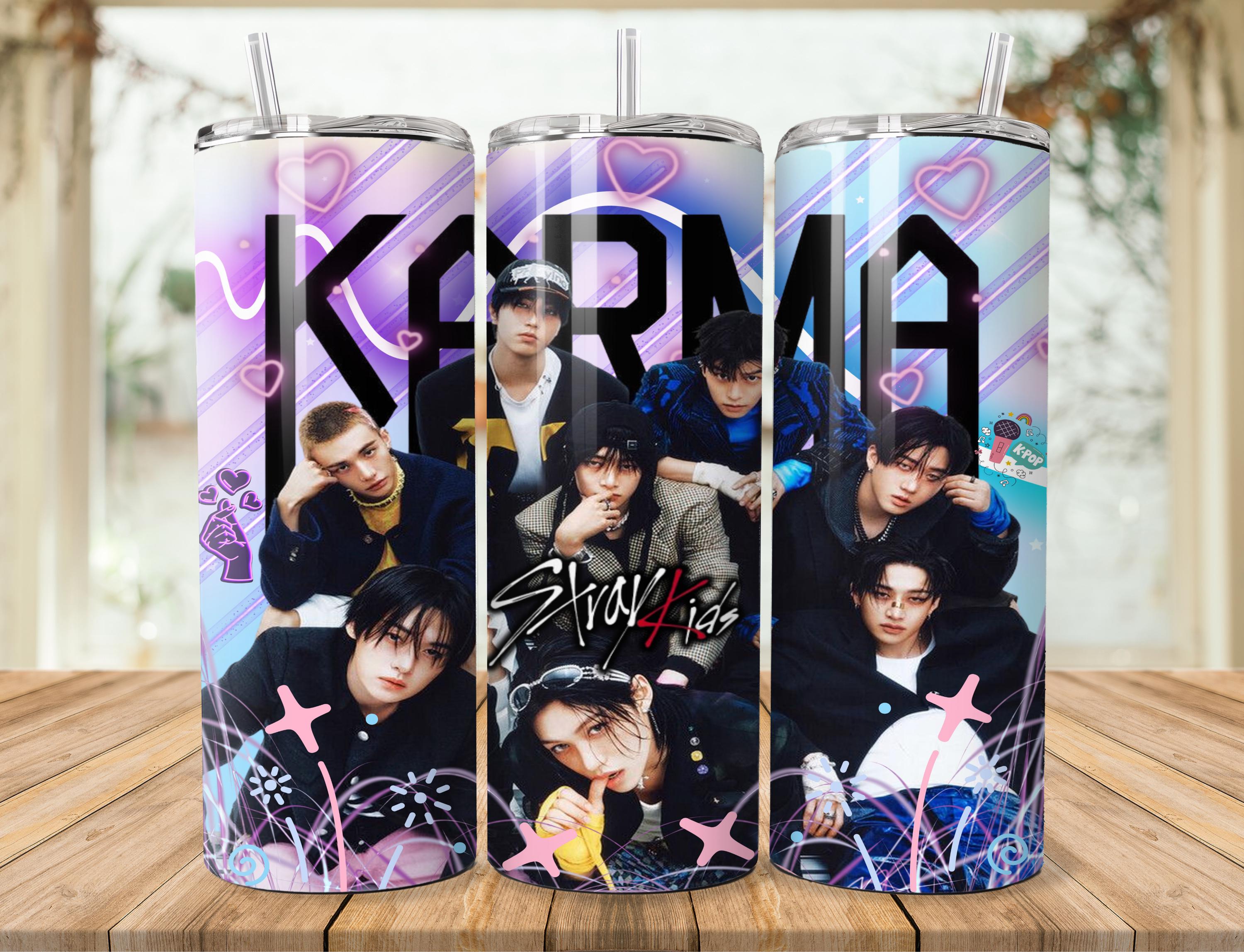 Stray kids water bottle - Etsy 日本