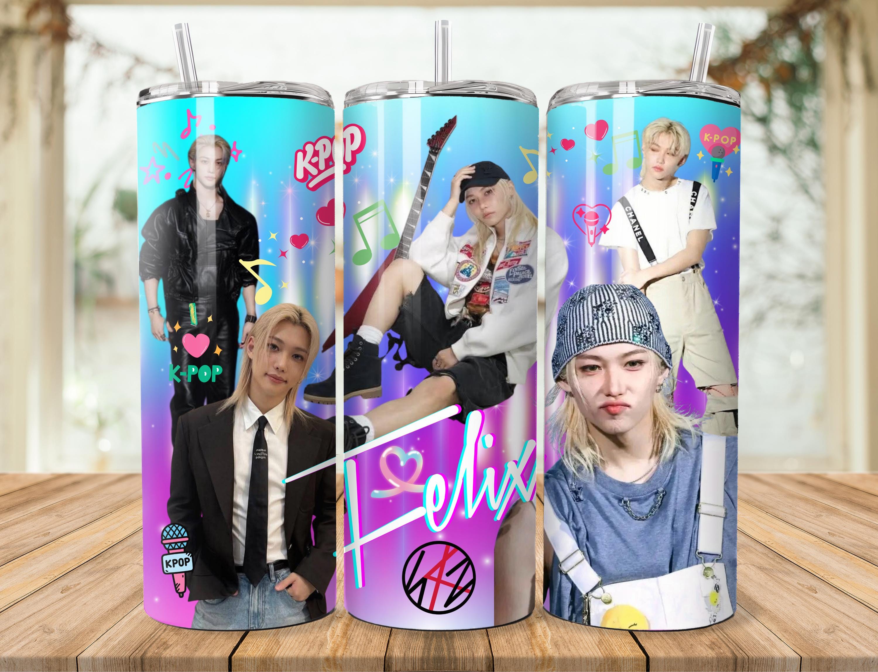 Stray Kids Water Bottle - Etsy
